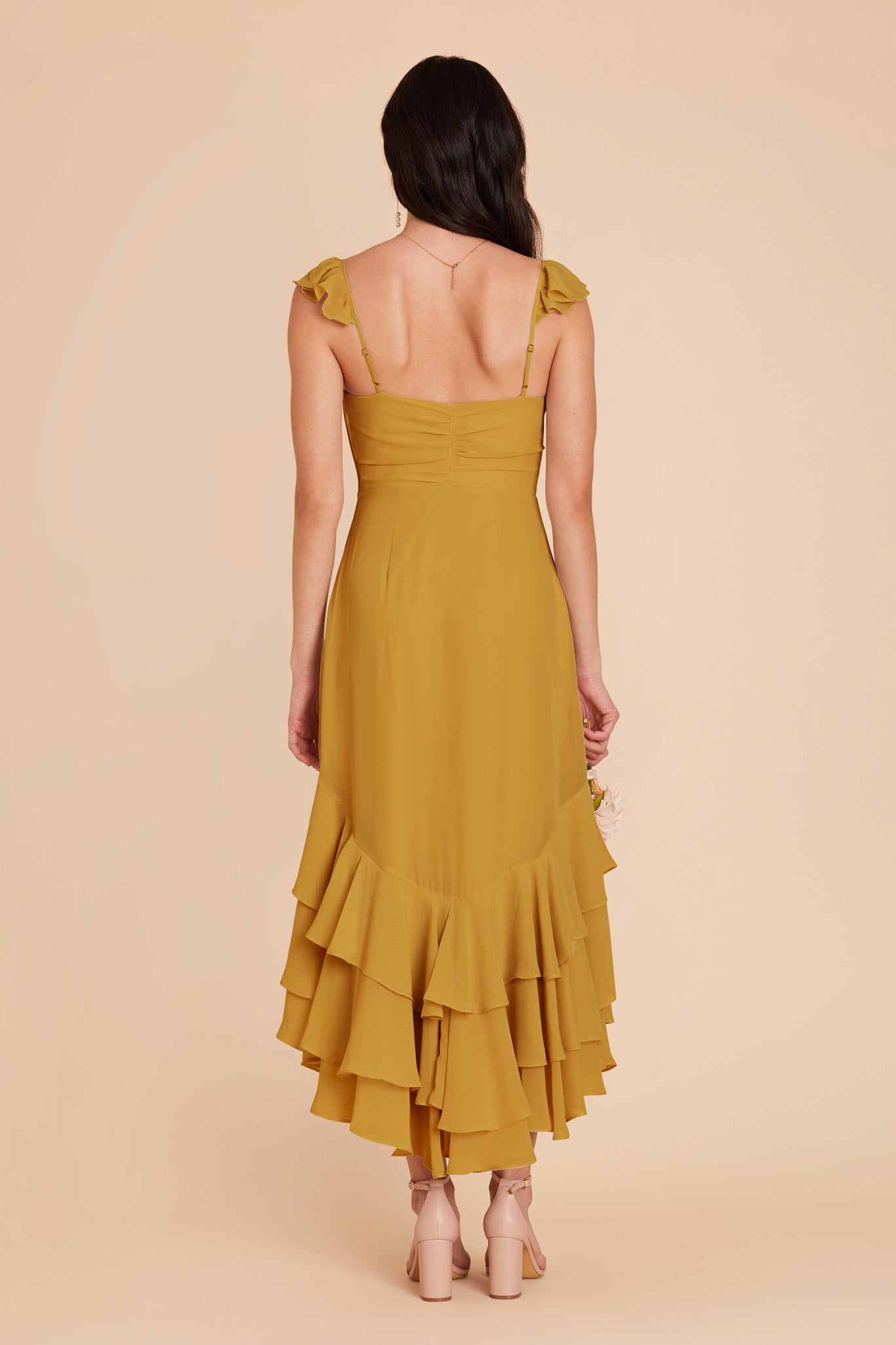 Marigold Ginny Chiffon Dress by Birdy Grey