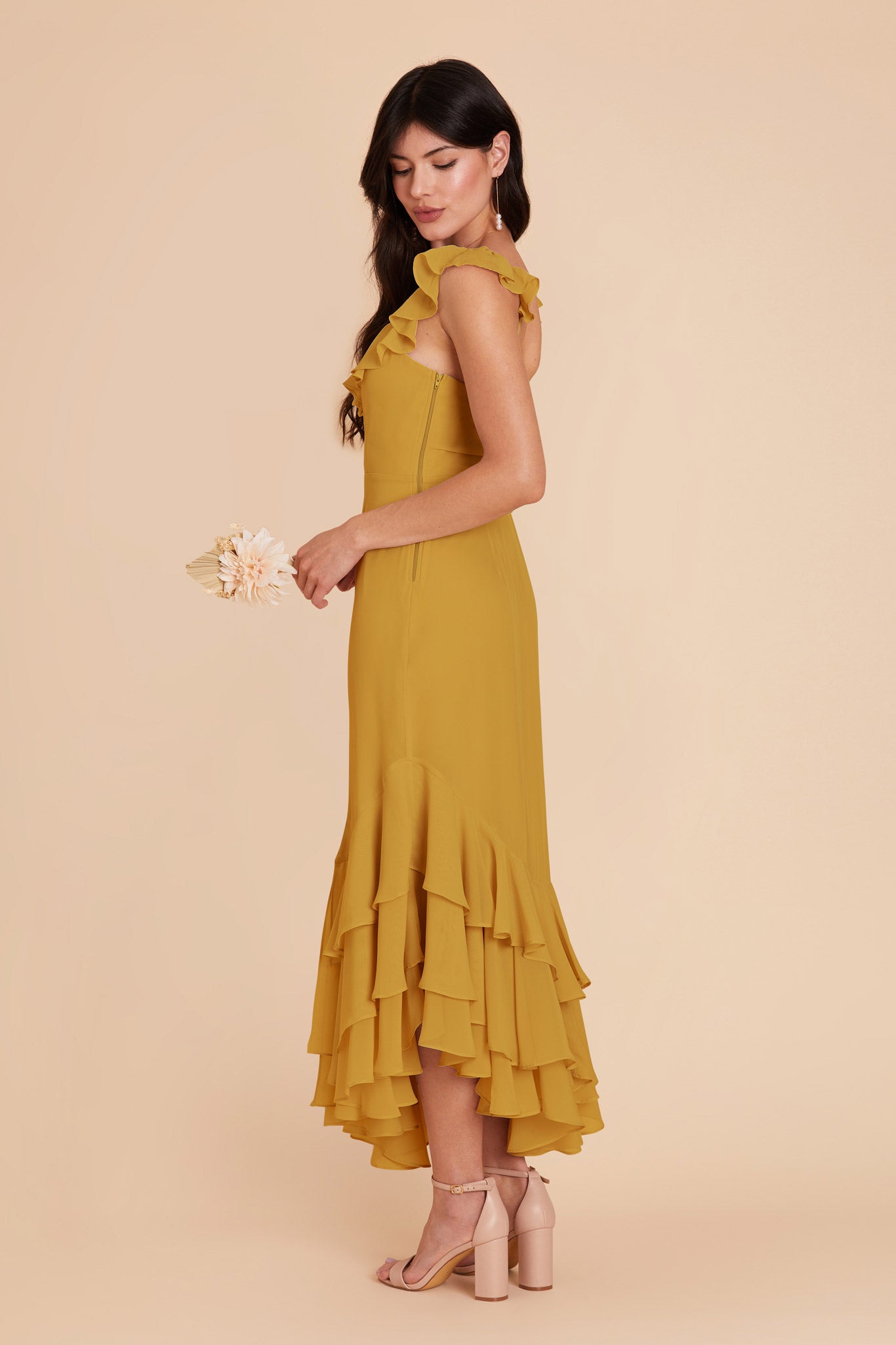 Marigold Ginny Chiffon Dress by Birdy Grey