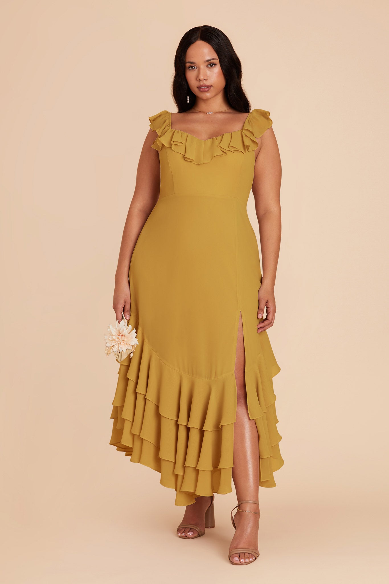 Marigold Ginny Chiffon Dress by Birdy Grey