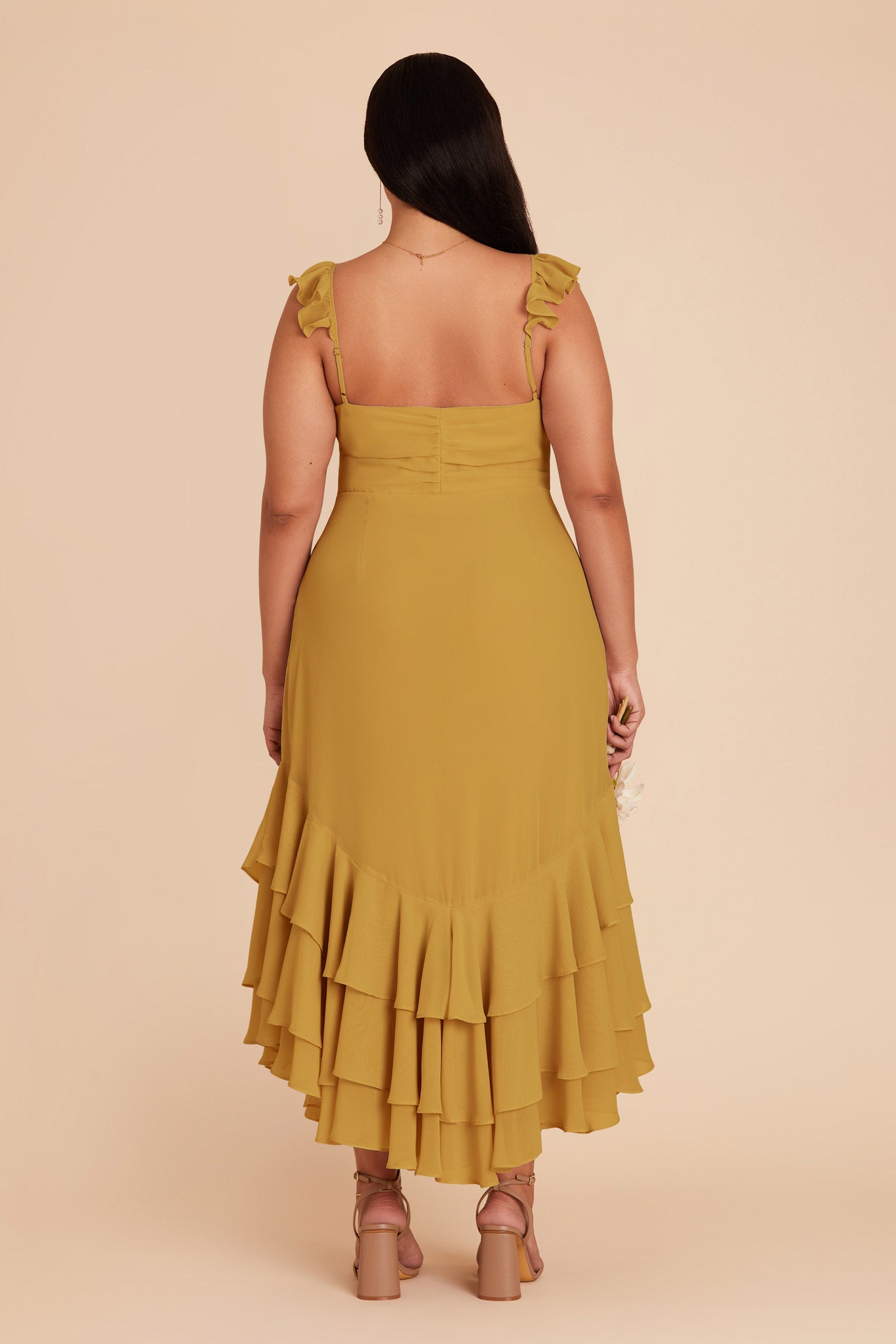 Marigold Ginny Chiffon Dress by Birdy Grey