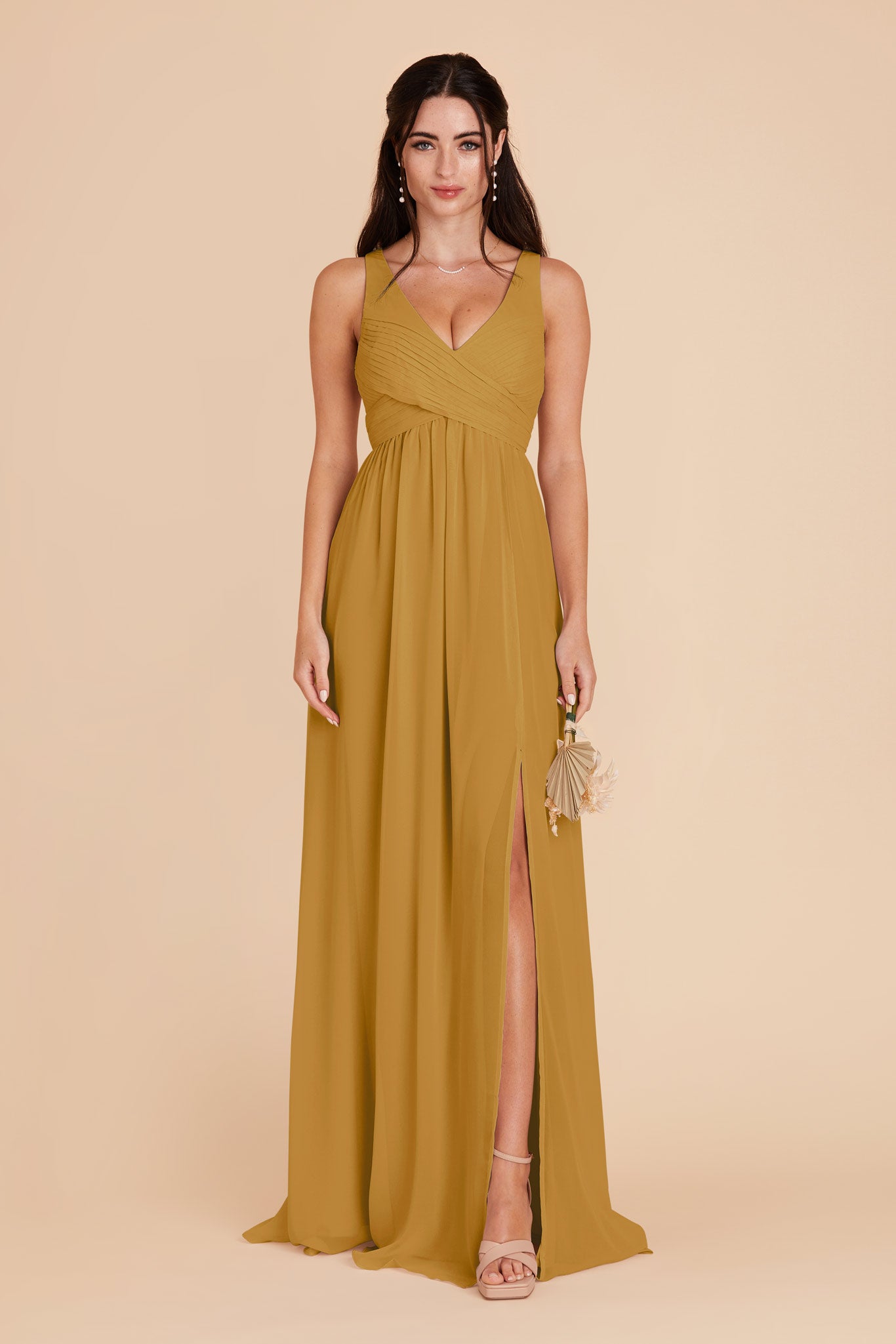 Marigold bridesmaid deals dress