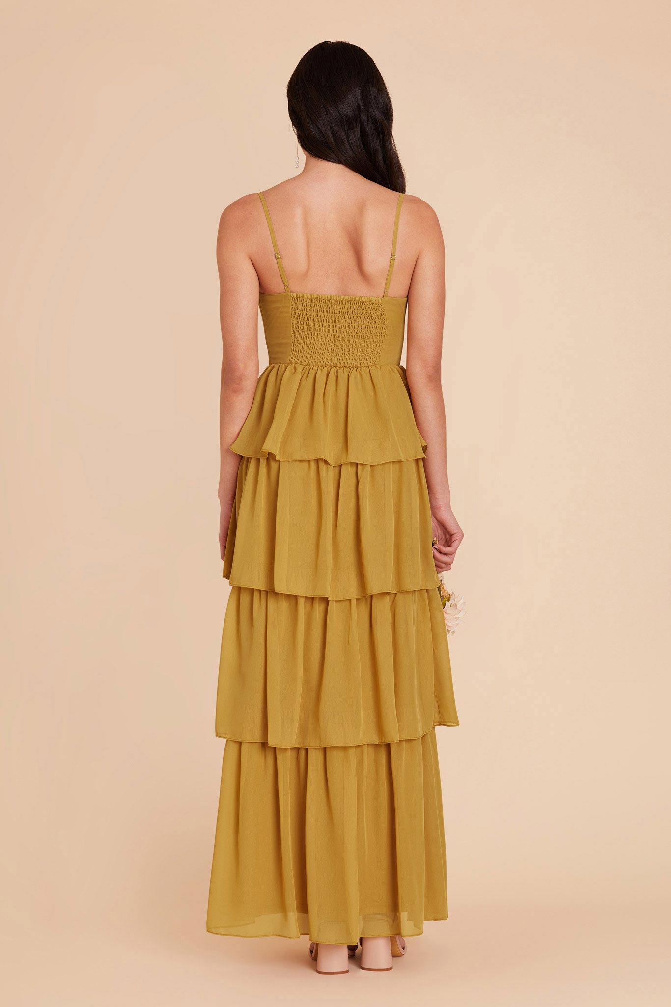 Marigold Lola Chiffon Dress by Birdy Grey