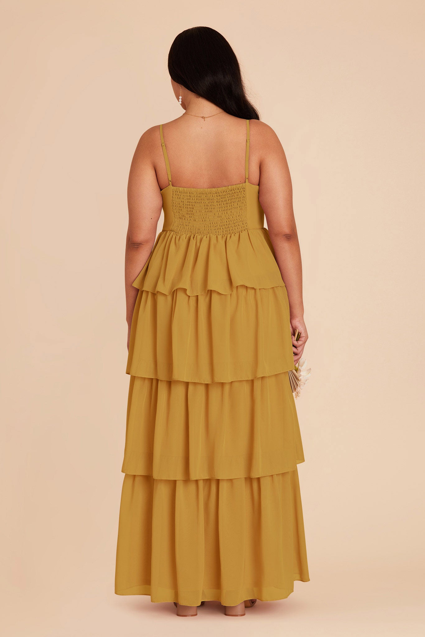 Marigold Lola Chiffon Dress by Birdy Grey