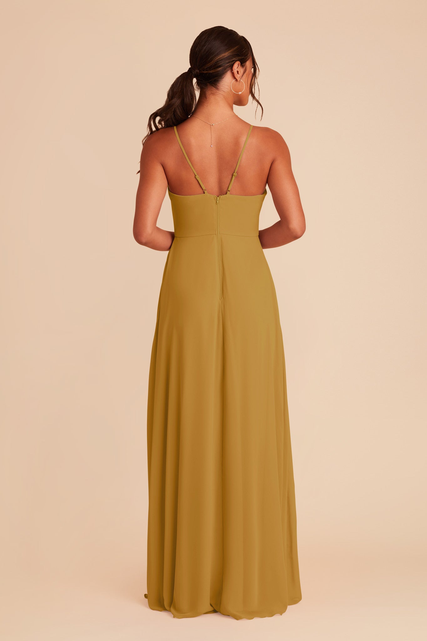 Marigold Theresa Chiffon Dress by Birdy Grey