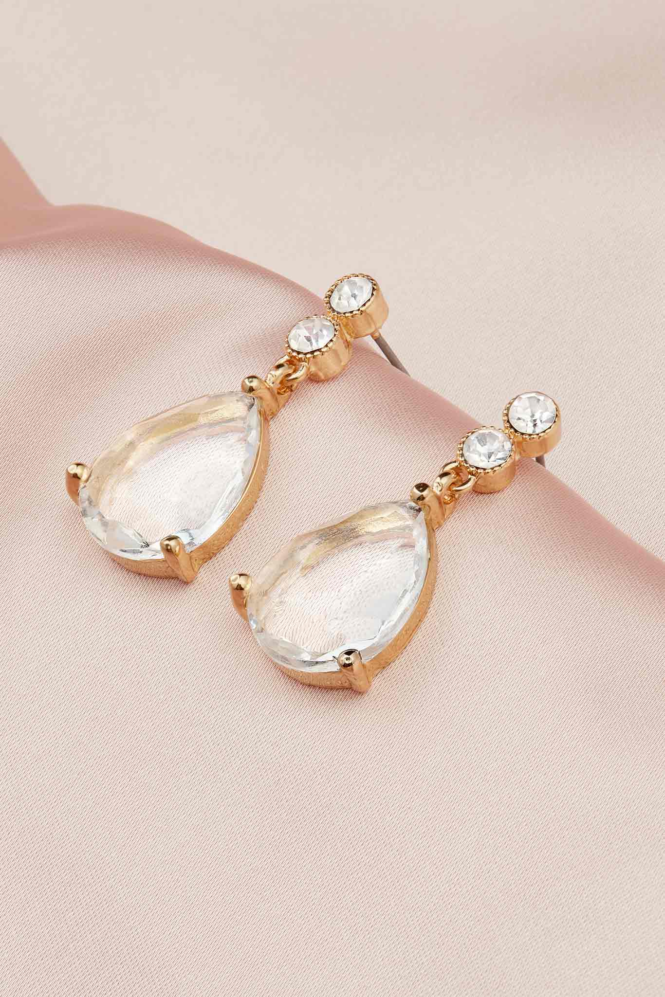 Marseille Teardrop Earrings - Gold