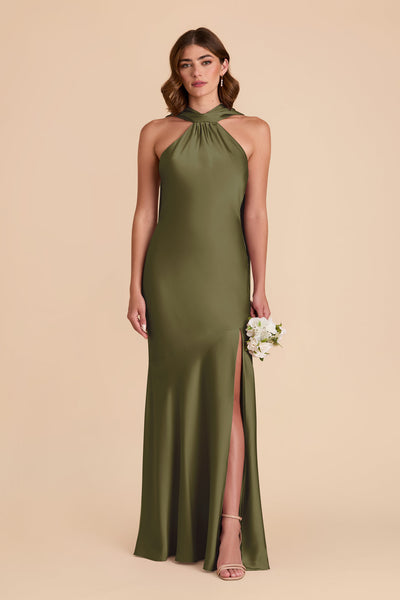 Martini Eileen Matte Satin Dress by Birdy Grey