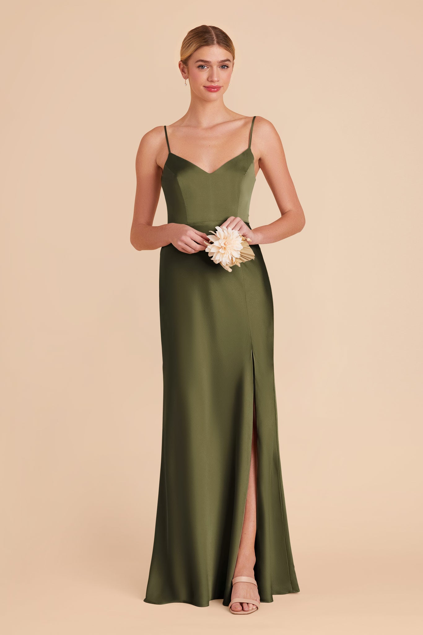 Martini Jay Matte Satin Dress by Birdy Grey