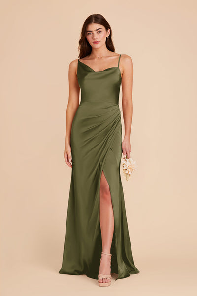 Martini Jennifer Matte Satin Dress by Birdy Grey