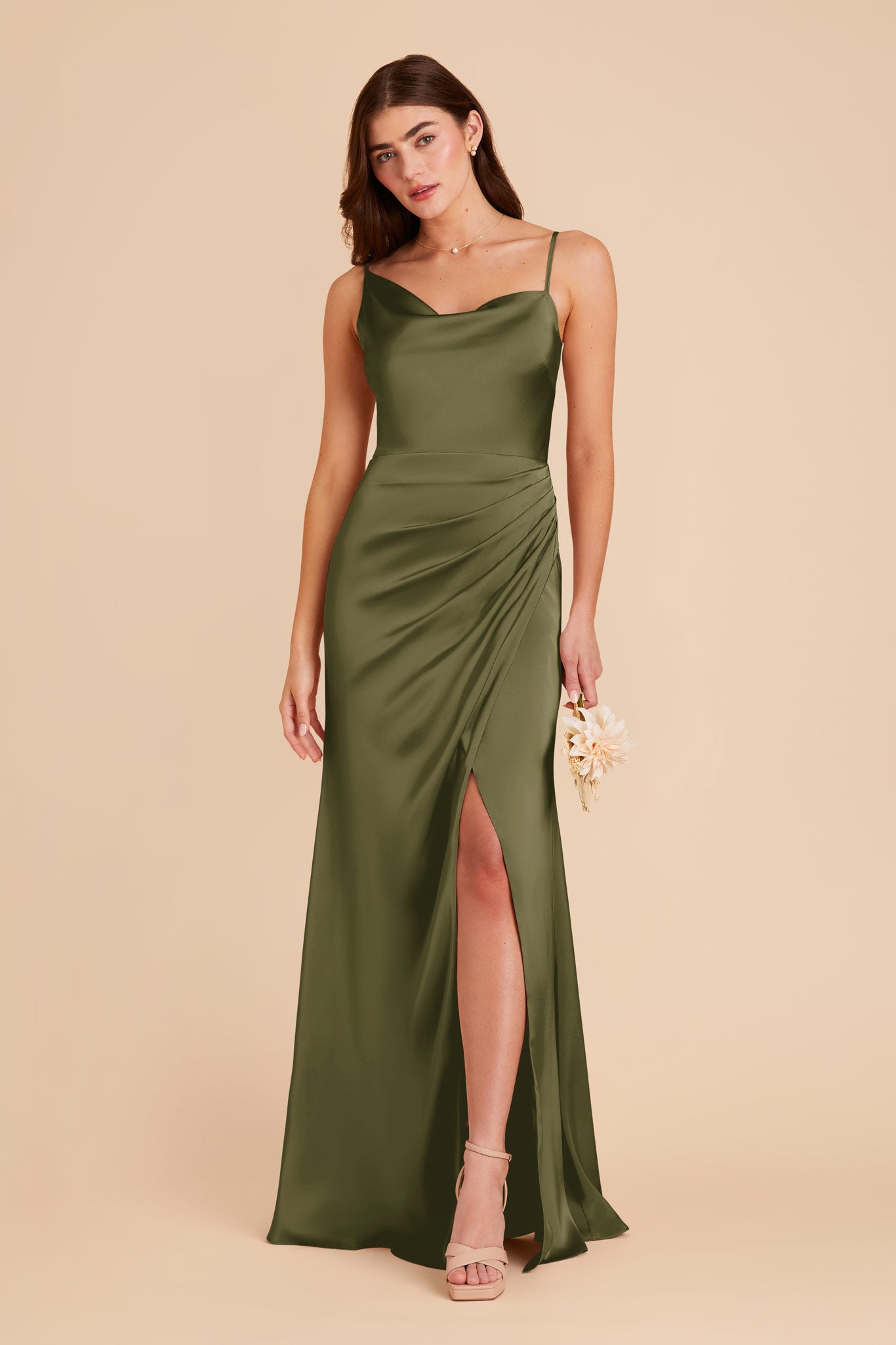 Martini Jennifer Matte Satin Dress by Birdy Grey