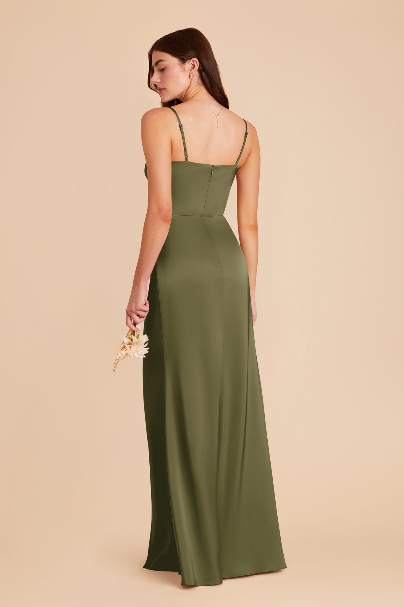 Martini Jennifer Matte Satin Dress by Birdy Grey