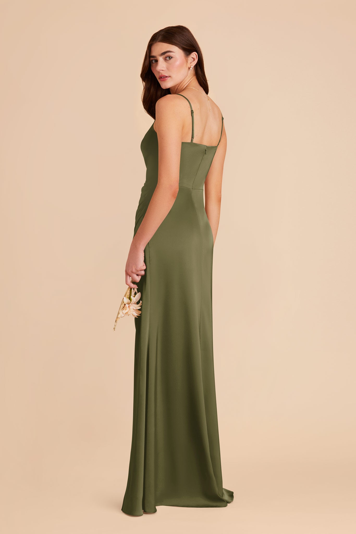 Martini Jennifer Matte Satin Dress by Birdy Grey