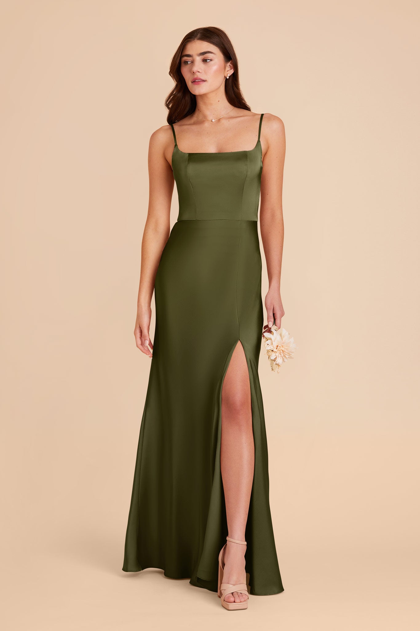 Martini Mai Matte Satin Dress by Birdy Grey