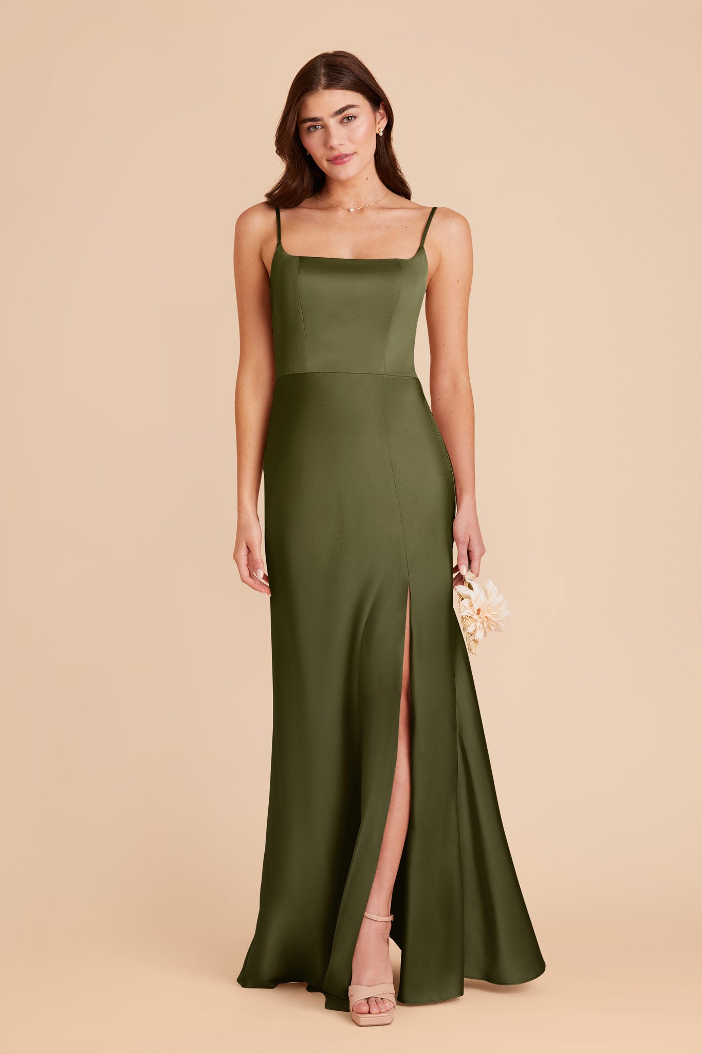 Martini Mai Matte Satin Dress by Birdy Grey