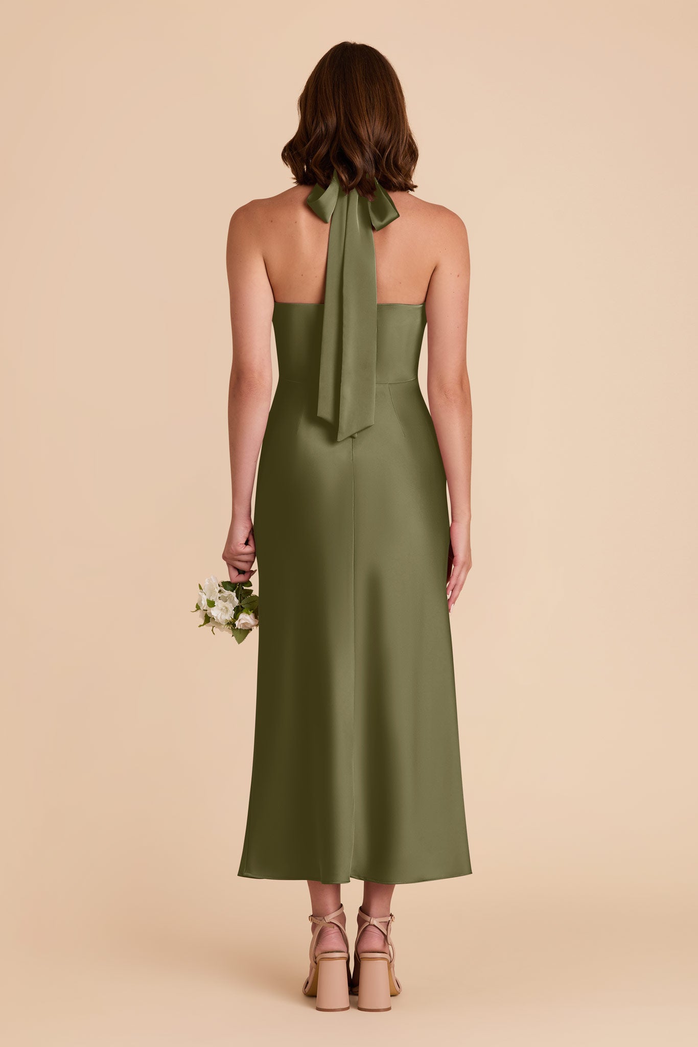 Martini Monique Matte Satin Dress by Birdy Grey