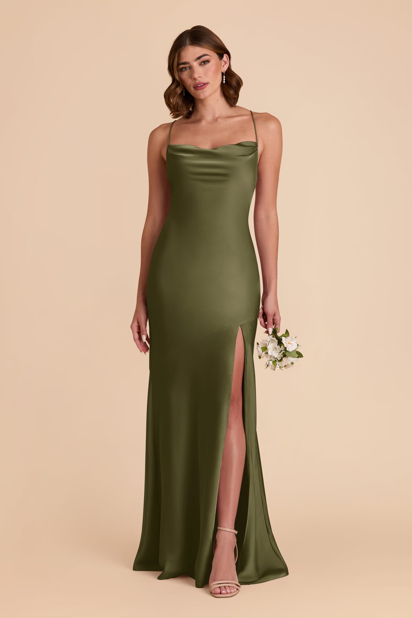 Martini Olivia Matte Satin Dress by Birdy Grey