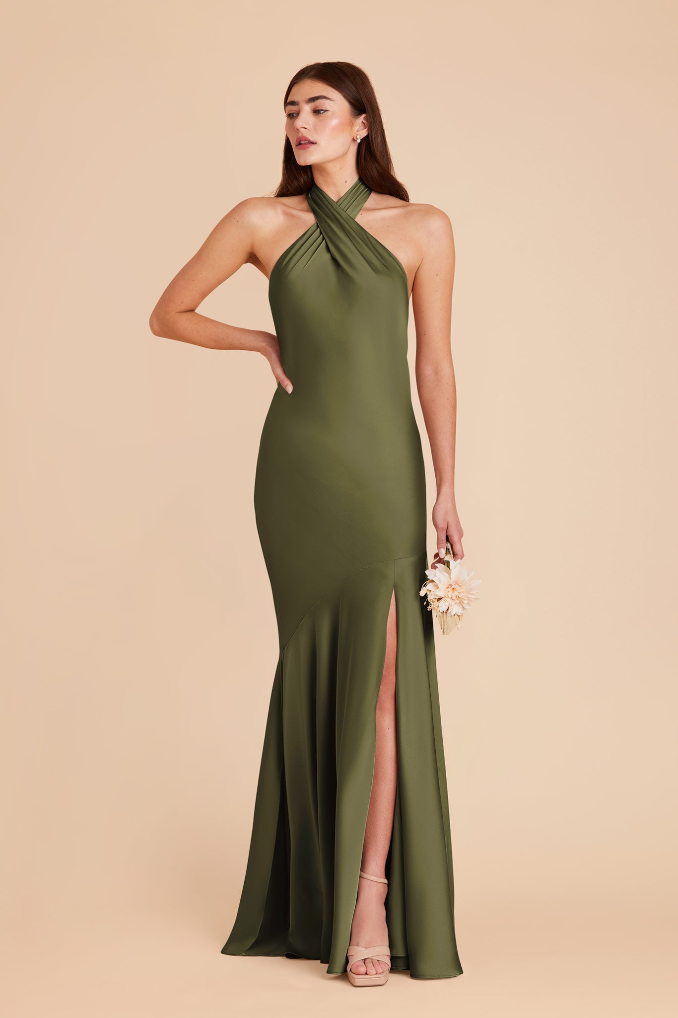 Martini Stephanie Matte Satin Dress by Birdy Grey