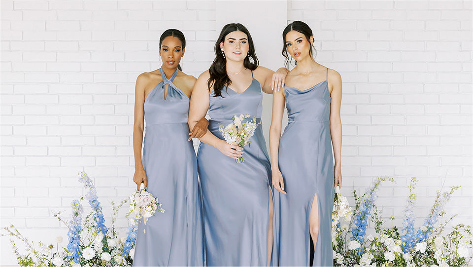 Blue Sabie Forest Lined Velvet Dressing Gown