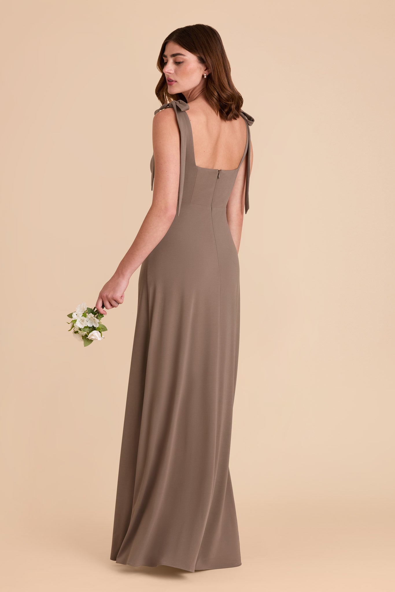 Mocha Alex Luxe Knit Dress by Birdy Grey