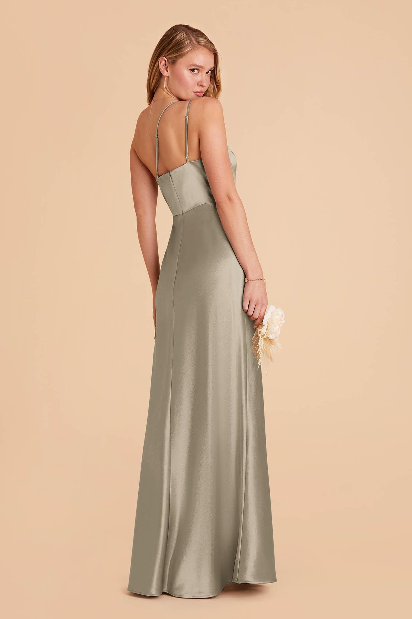 Moss Green Bridesmaid Dresses