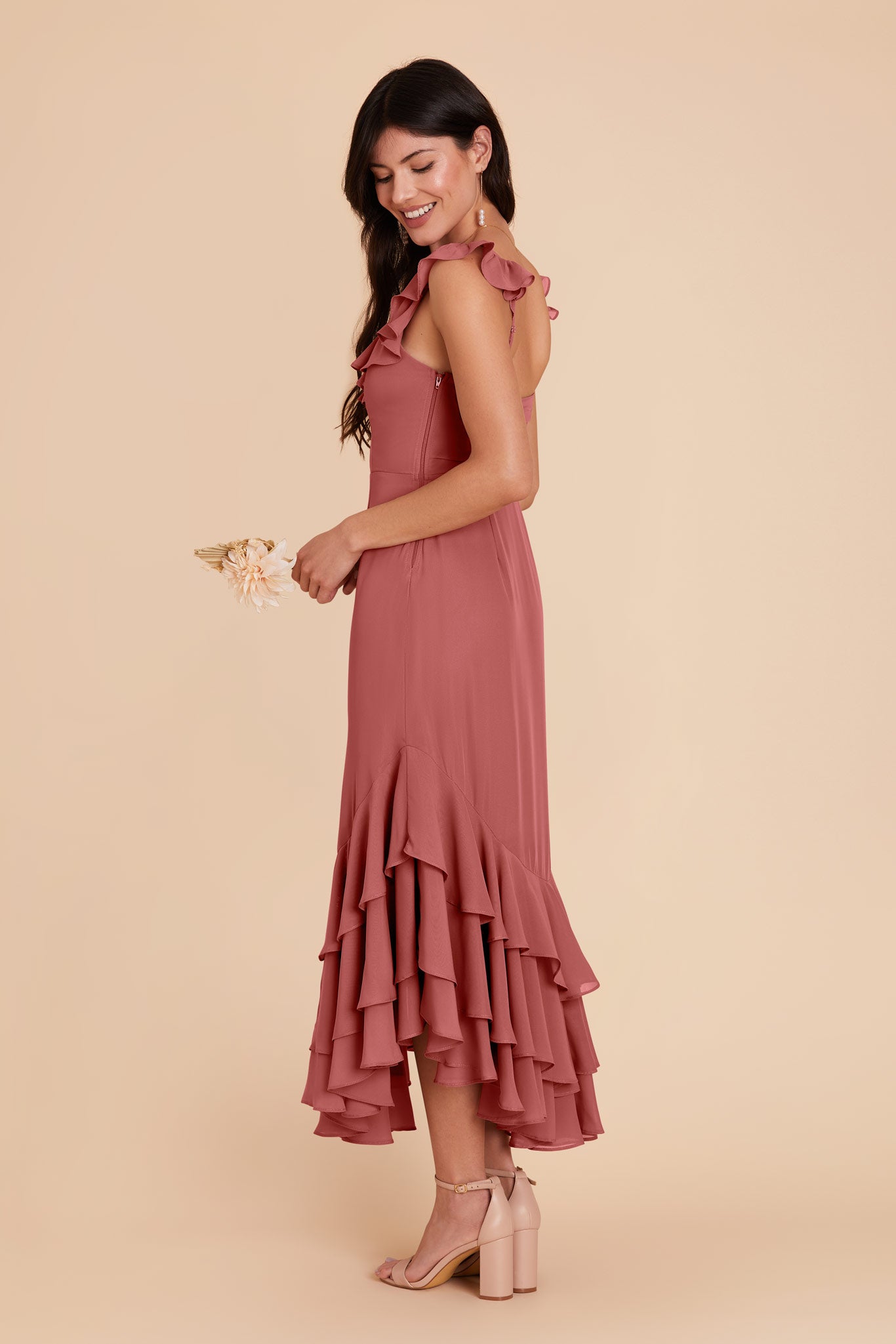 Mulberry Ginny Chiffon Dress by Birdy Grey