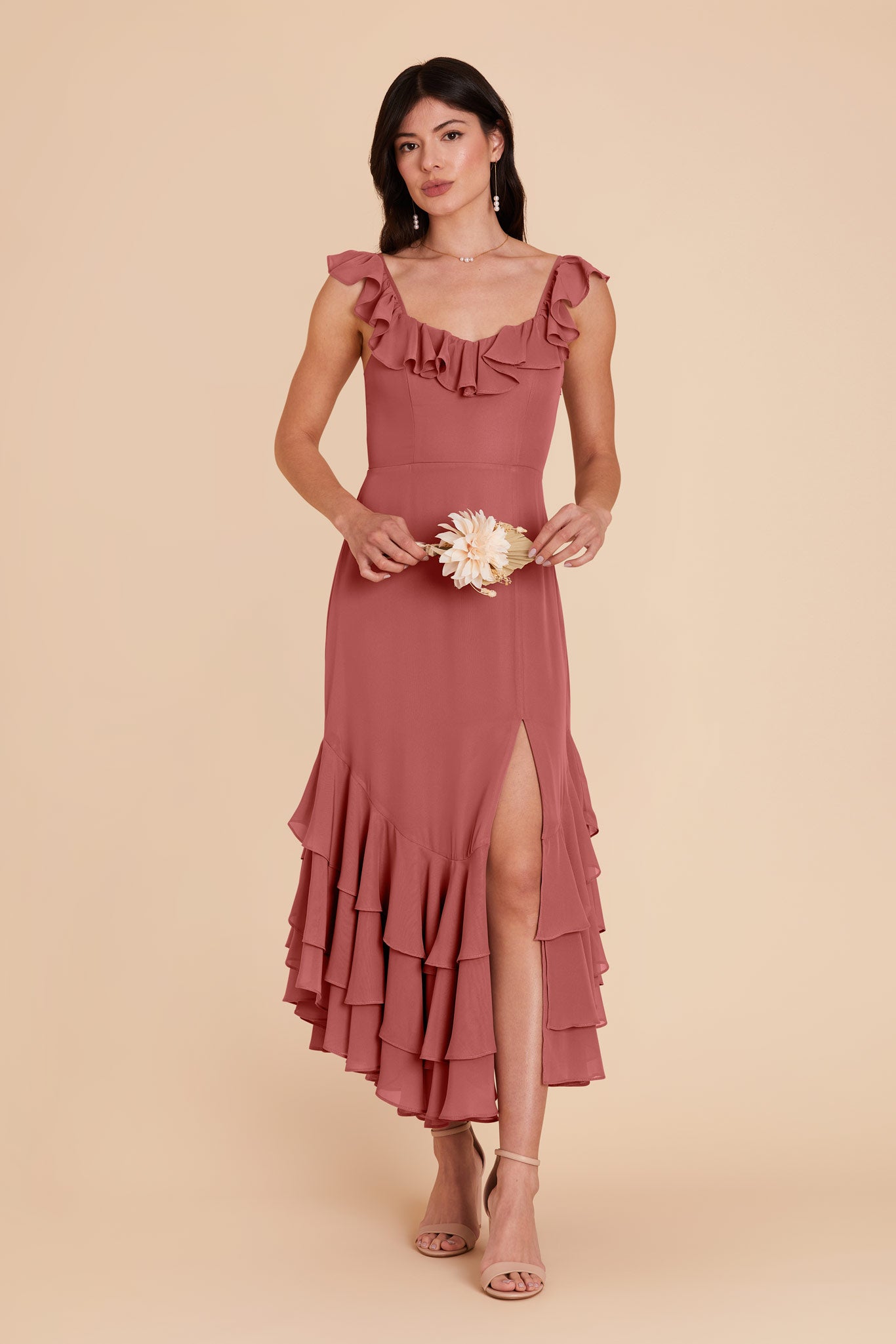 Mulberry Ginny Chiffon Dress by Birdy Grey