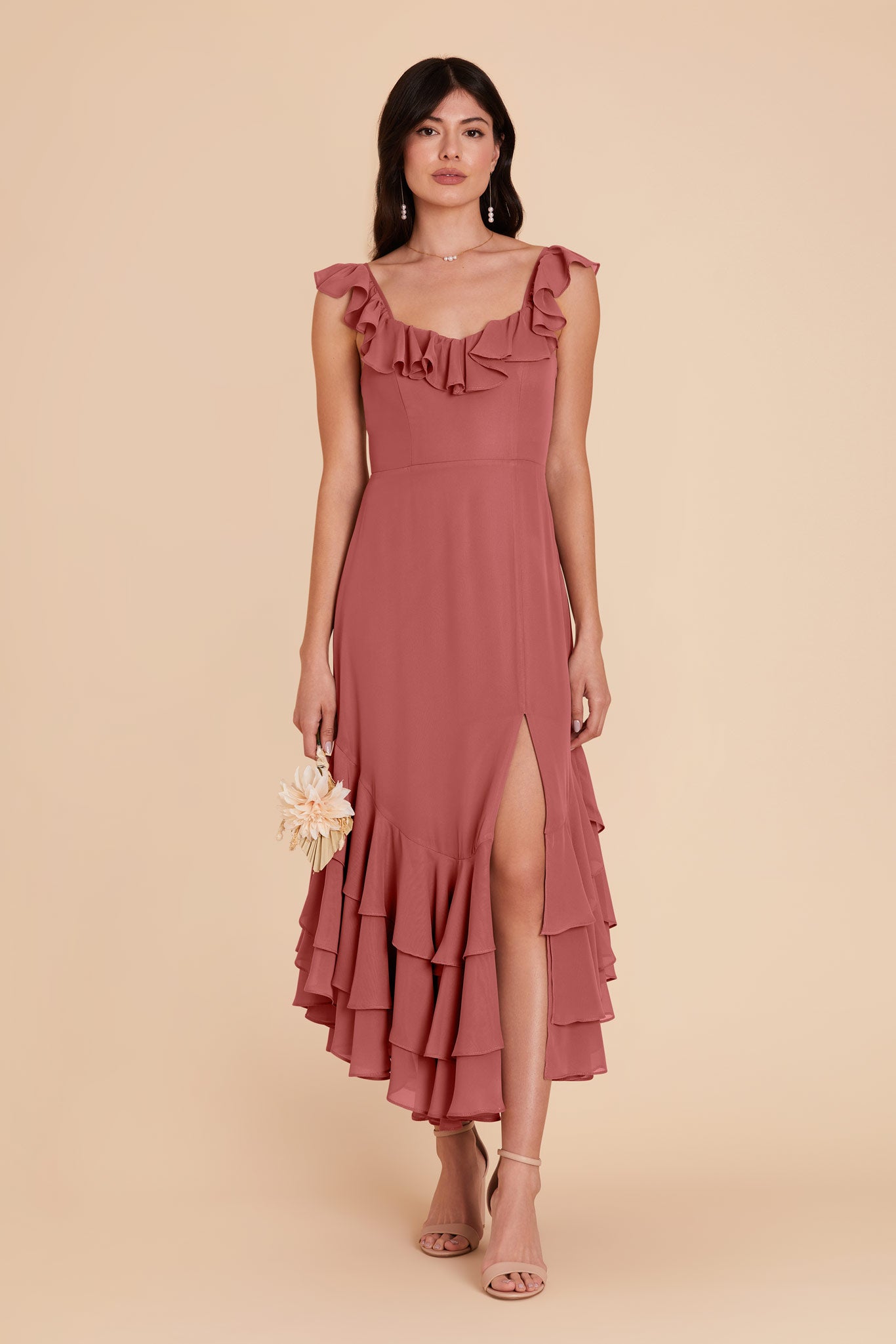 Mulberry Ginny Chiffon Dress by Birdy Grey