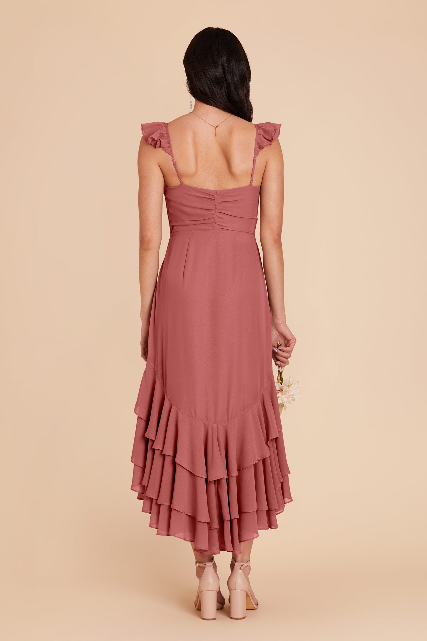 Mulberry Ginny Chiffon Dress by Birdy Grey