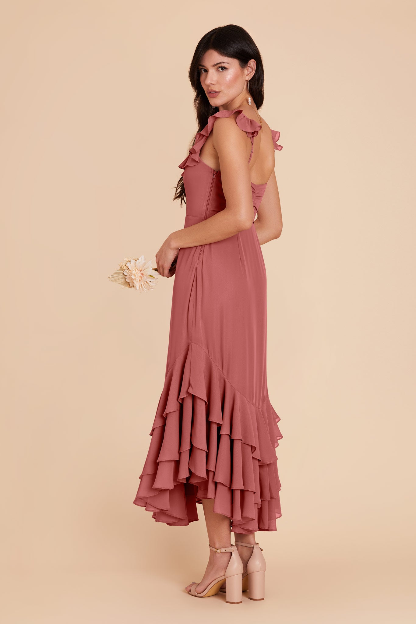 Mulberry Ginny Chiffon Dress by Birdy Grey