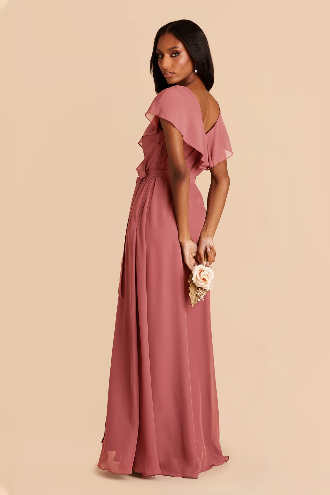 Mulberry Jackson Chiffon Dress by Birdy Grey