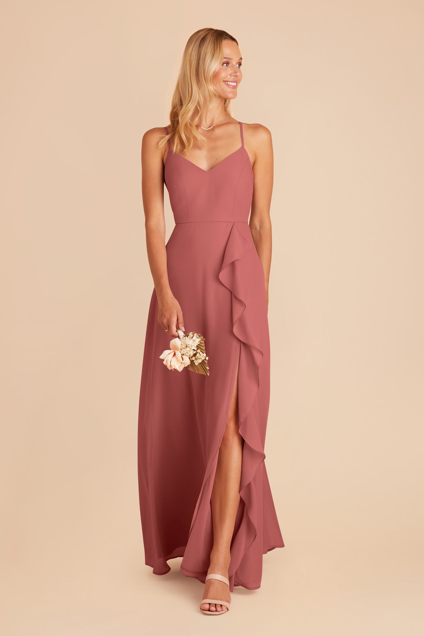 Mulberry Theresa Chiffon Dress by Birdy Grey