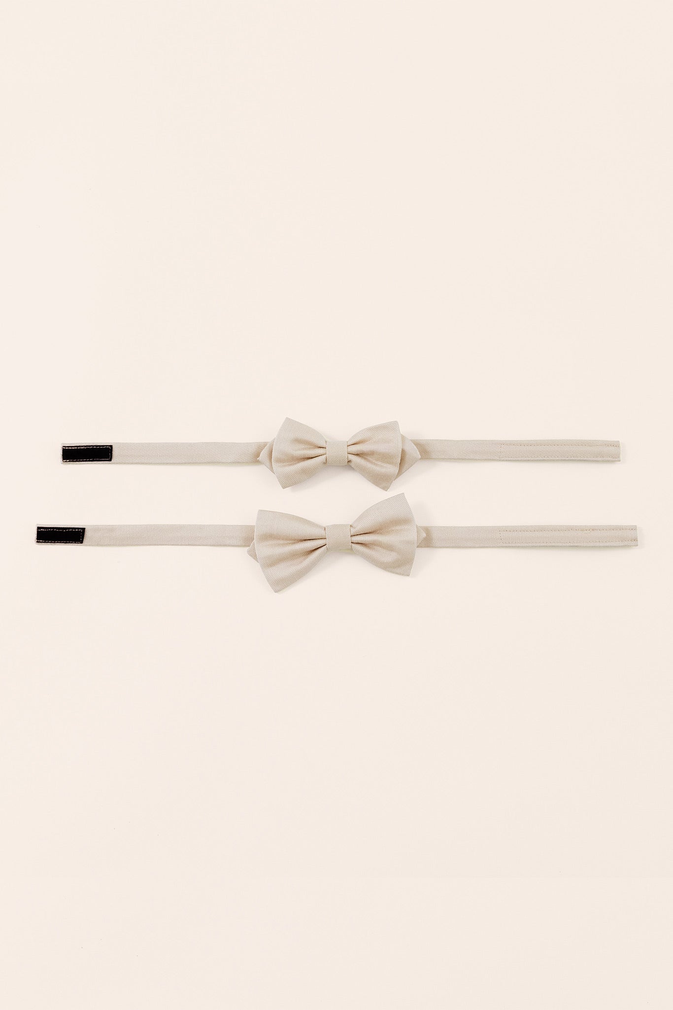 Harry Neutral Champagne Bow Tie By Birdy Grey