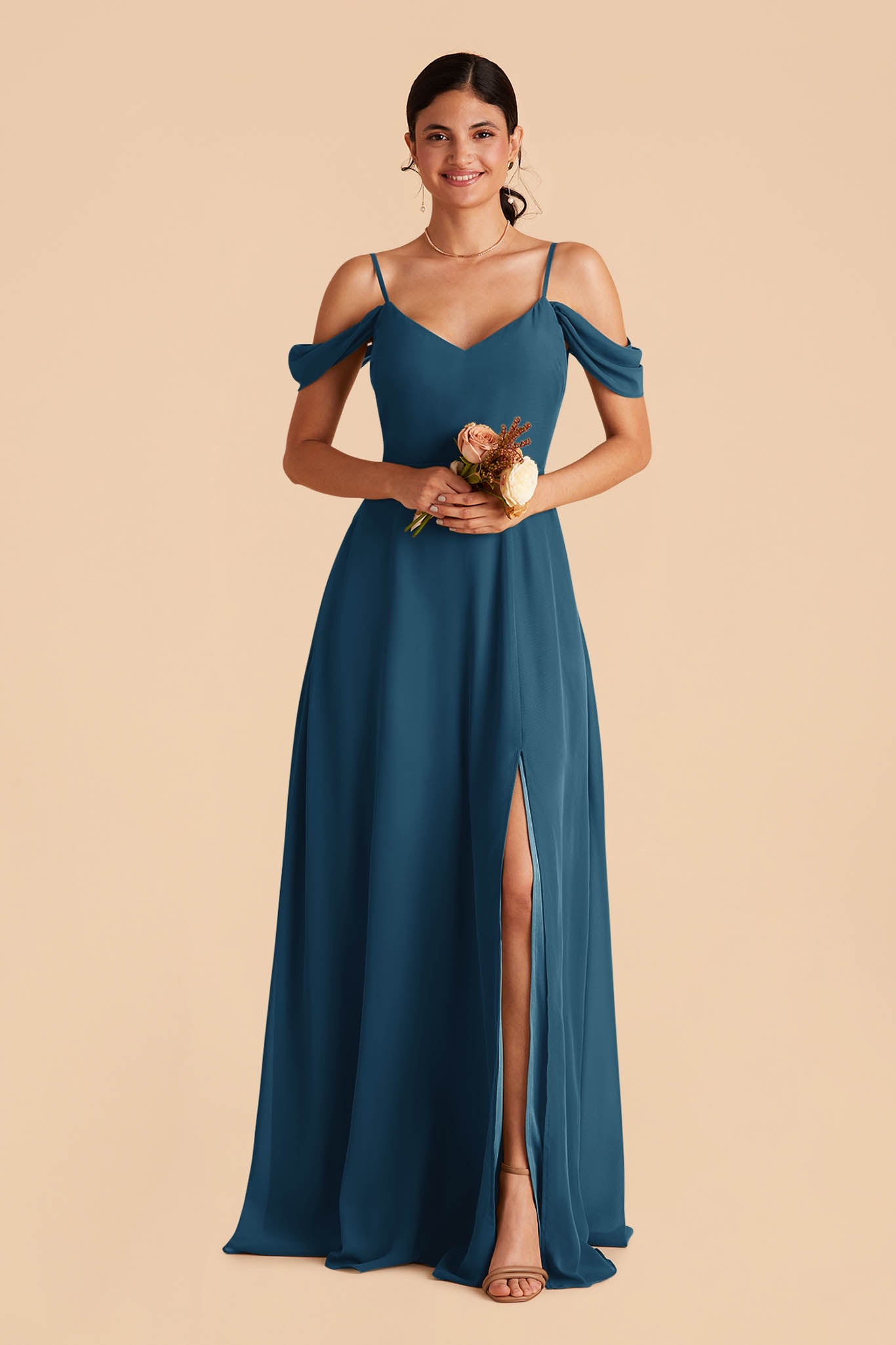 Marine blue bridesmaid on sale dresses