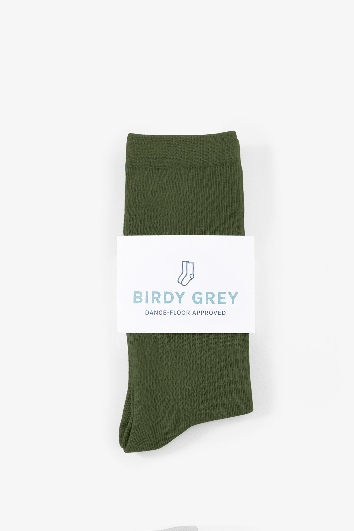 Olive Groomsmen Socks by Birdy Grey