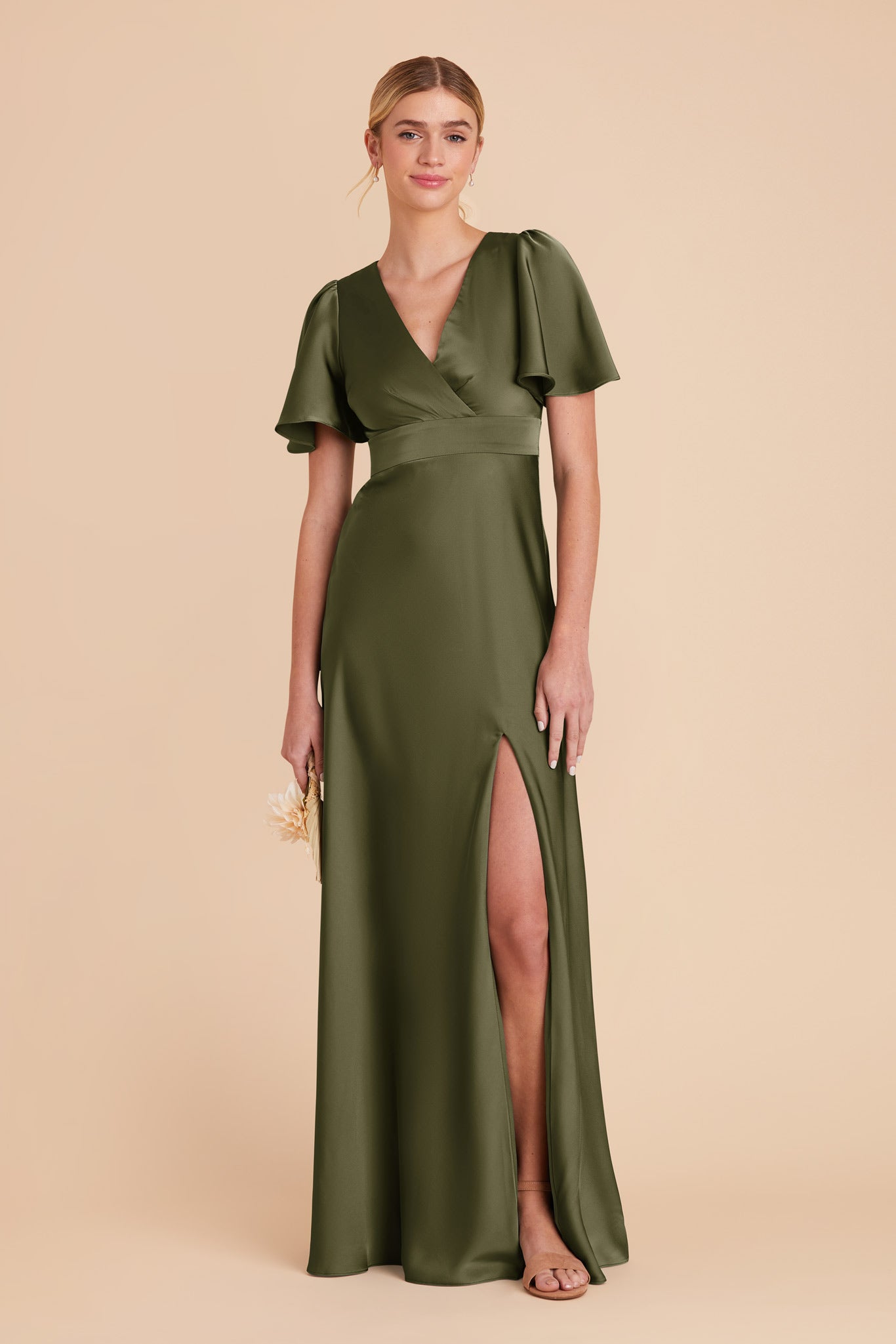 Marni Green Satin Mini Dress