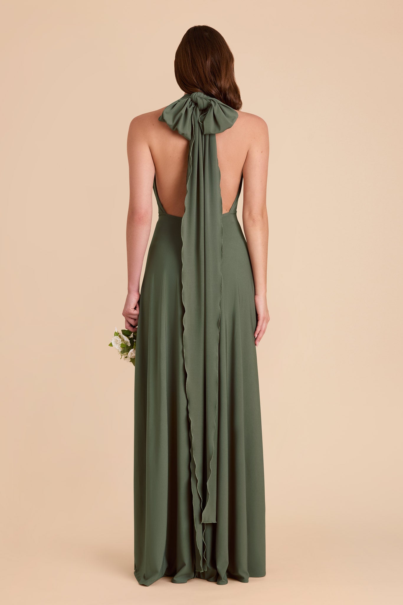 Olive Willow Convertible Luxe Knit Dress by Birdy Grey