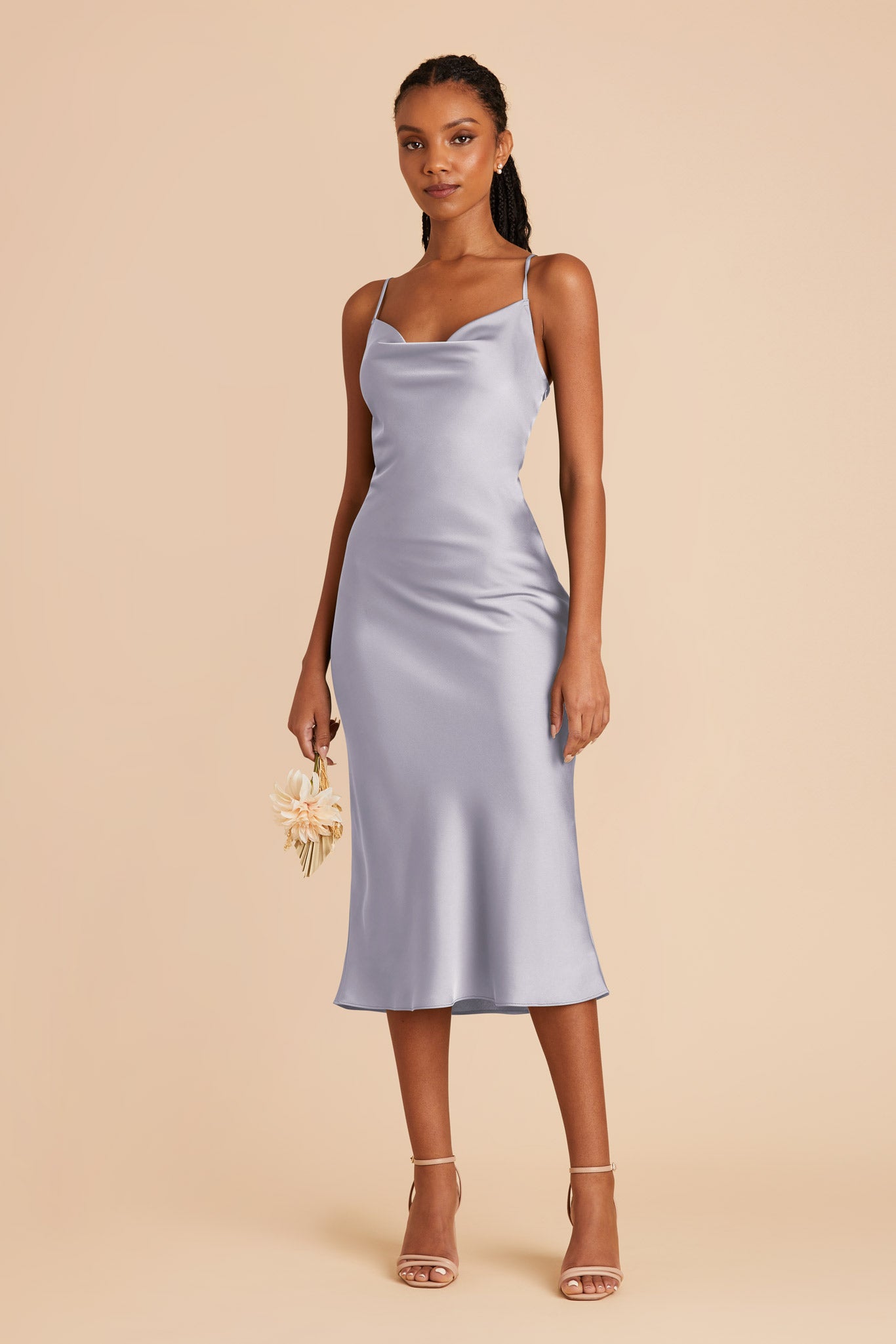 Periwinkle blue midi dress hotsell