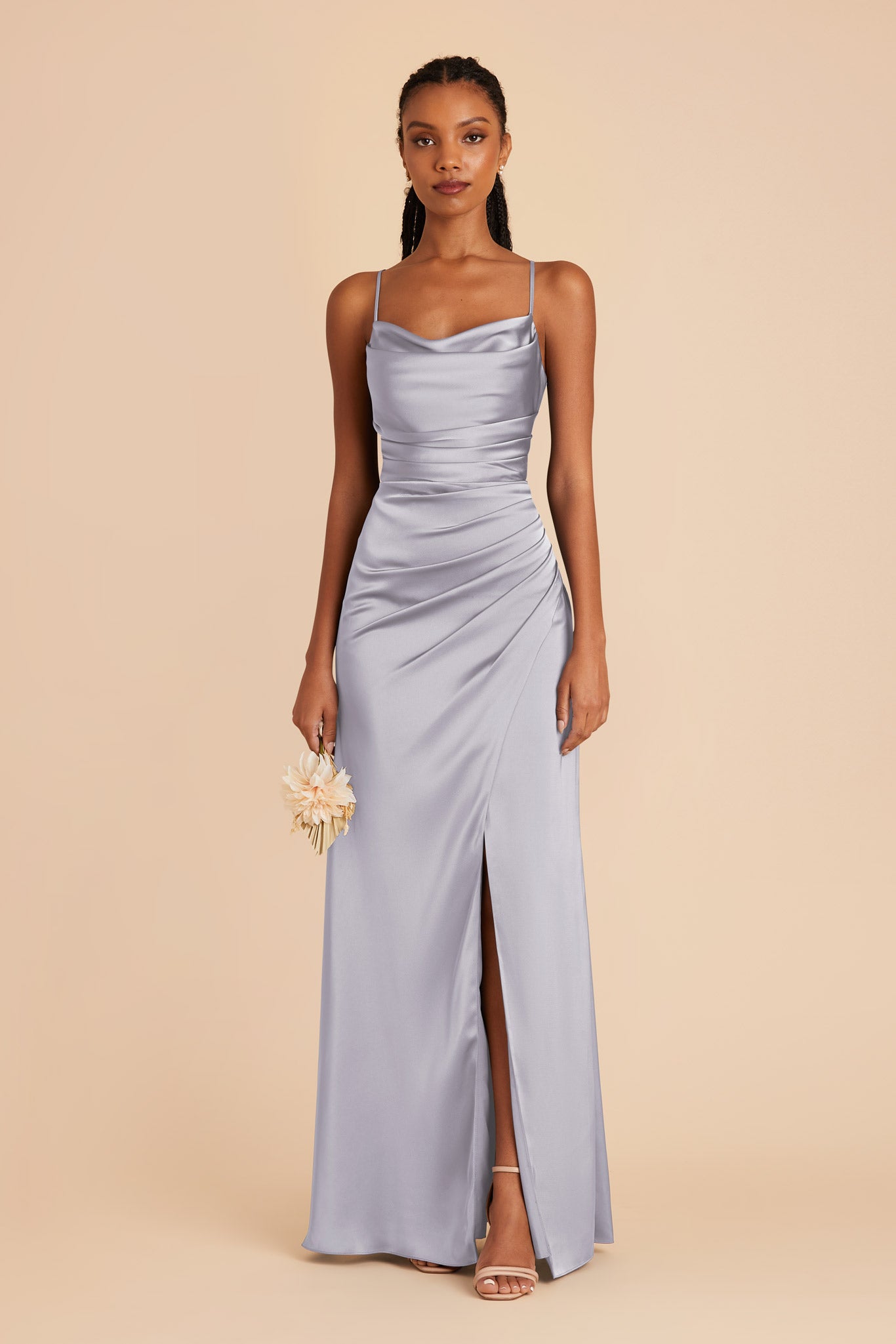 Periwinkle Strapless Dress