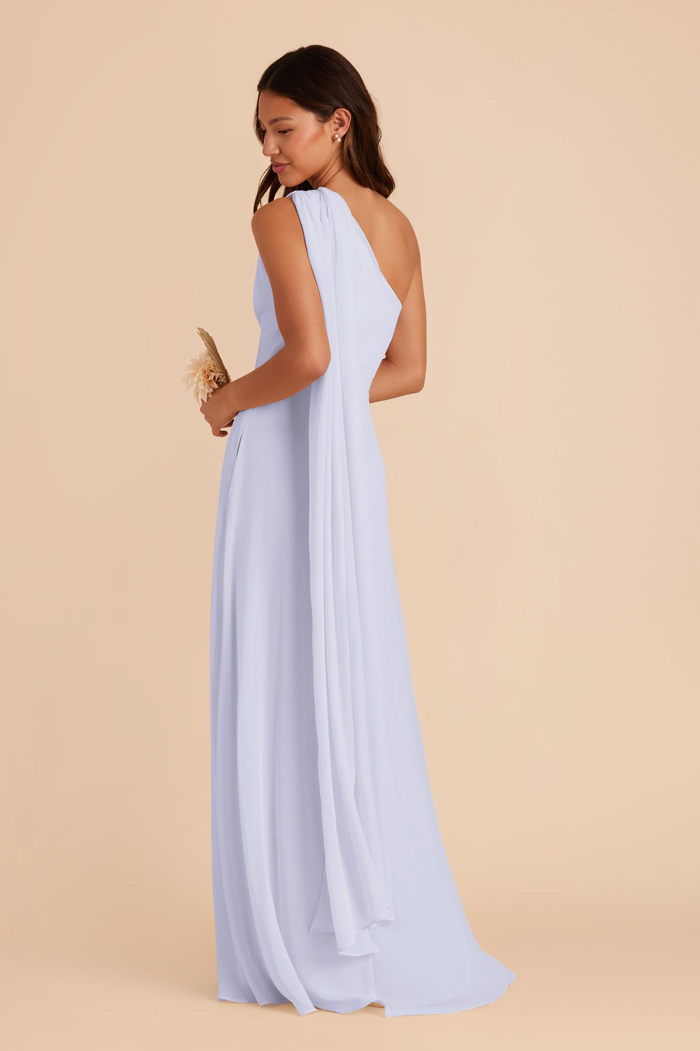 Periwinkle Blue Melissa Chiffon Dress by Birdy Grey