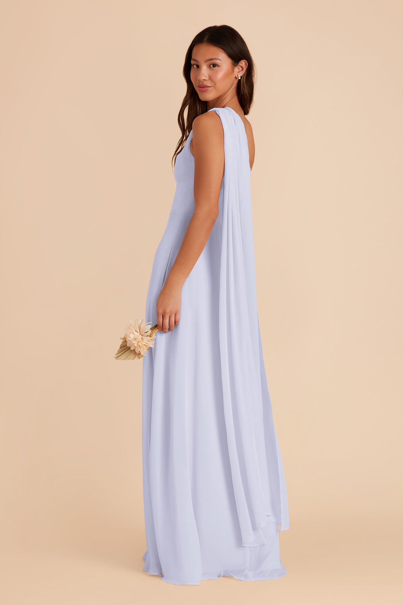 Periwinkle Blue Melissa Chiffon Dress by Birdy Grey