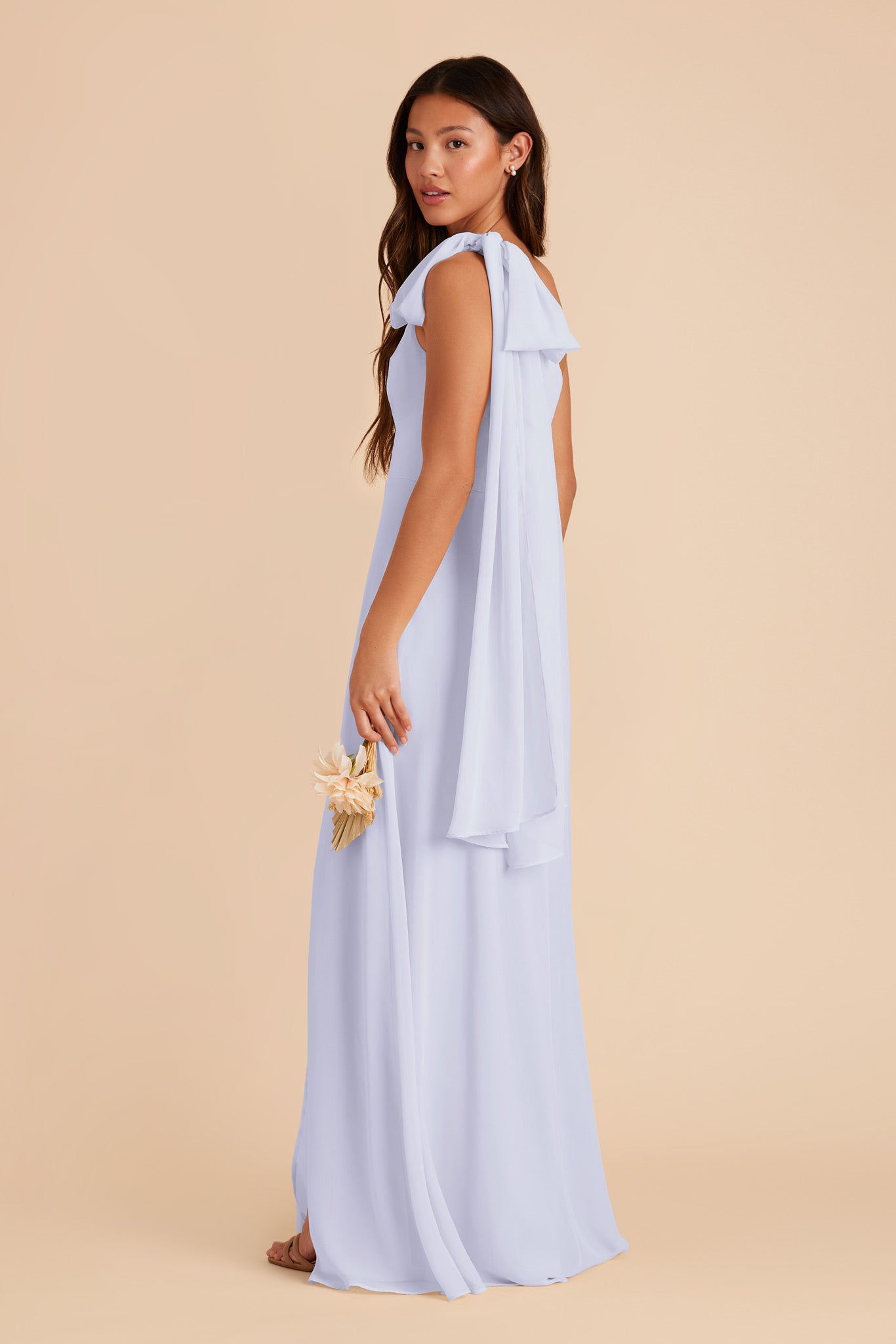 Periwinkle Blue Melissa Chiffon Dress by Birdy Grey