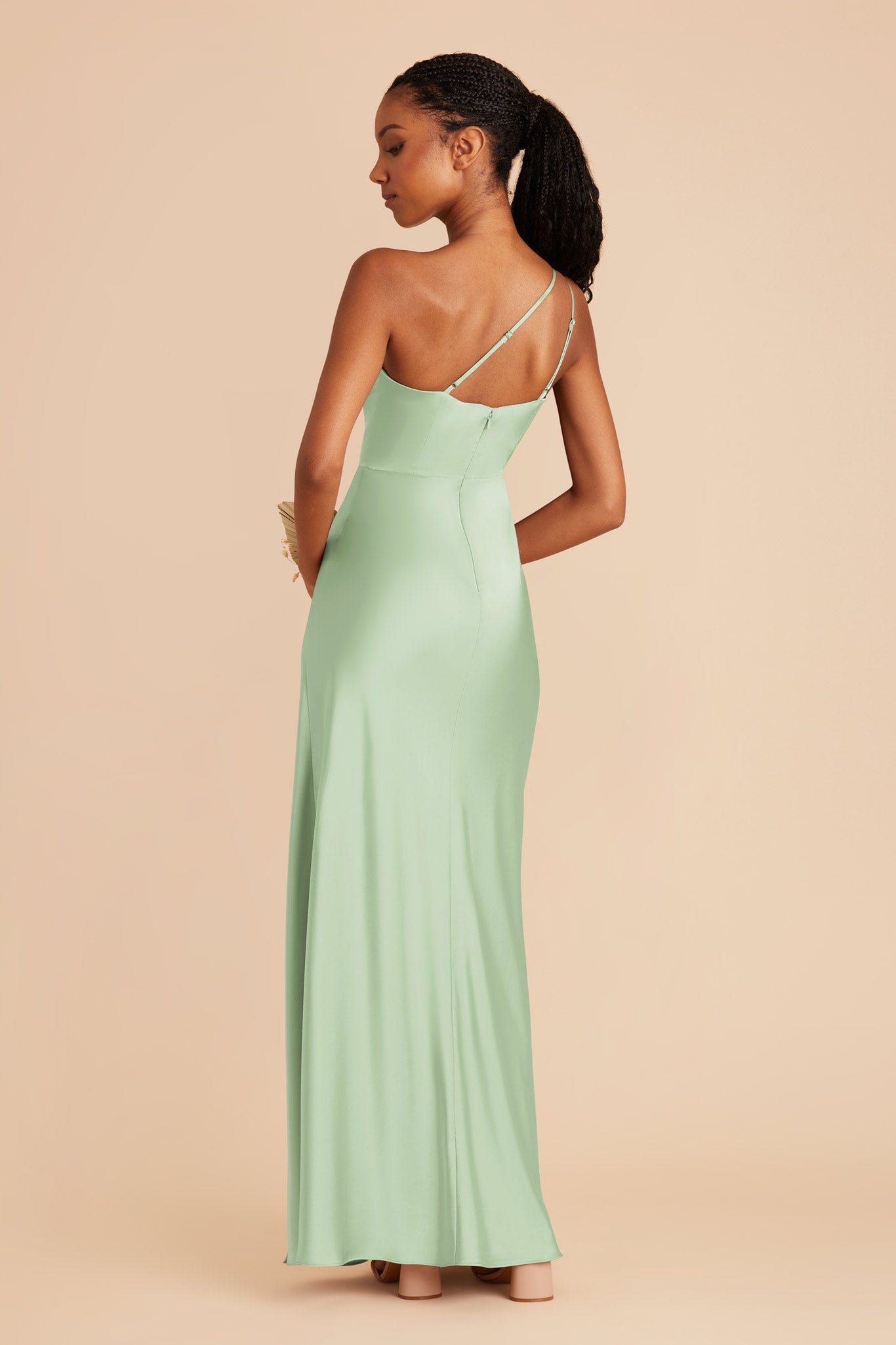 Kensie Matte Satin Dress - Pistachio