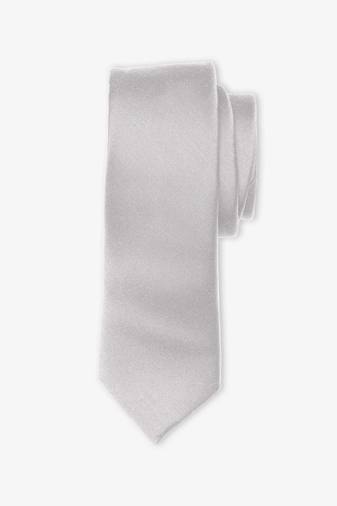 Platinum Simon Necktie by Birdy Grey