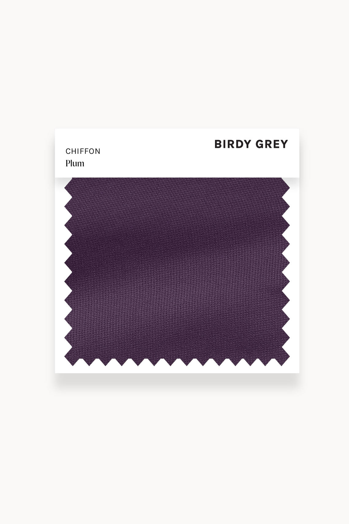 Plum Chiffon Swatch by Birdy Grey