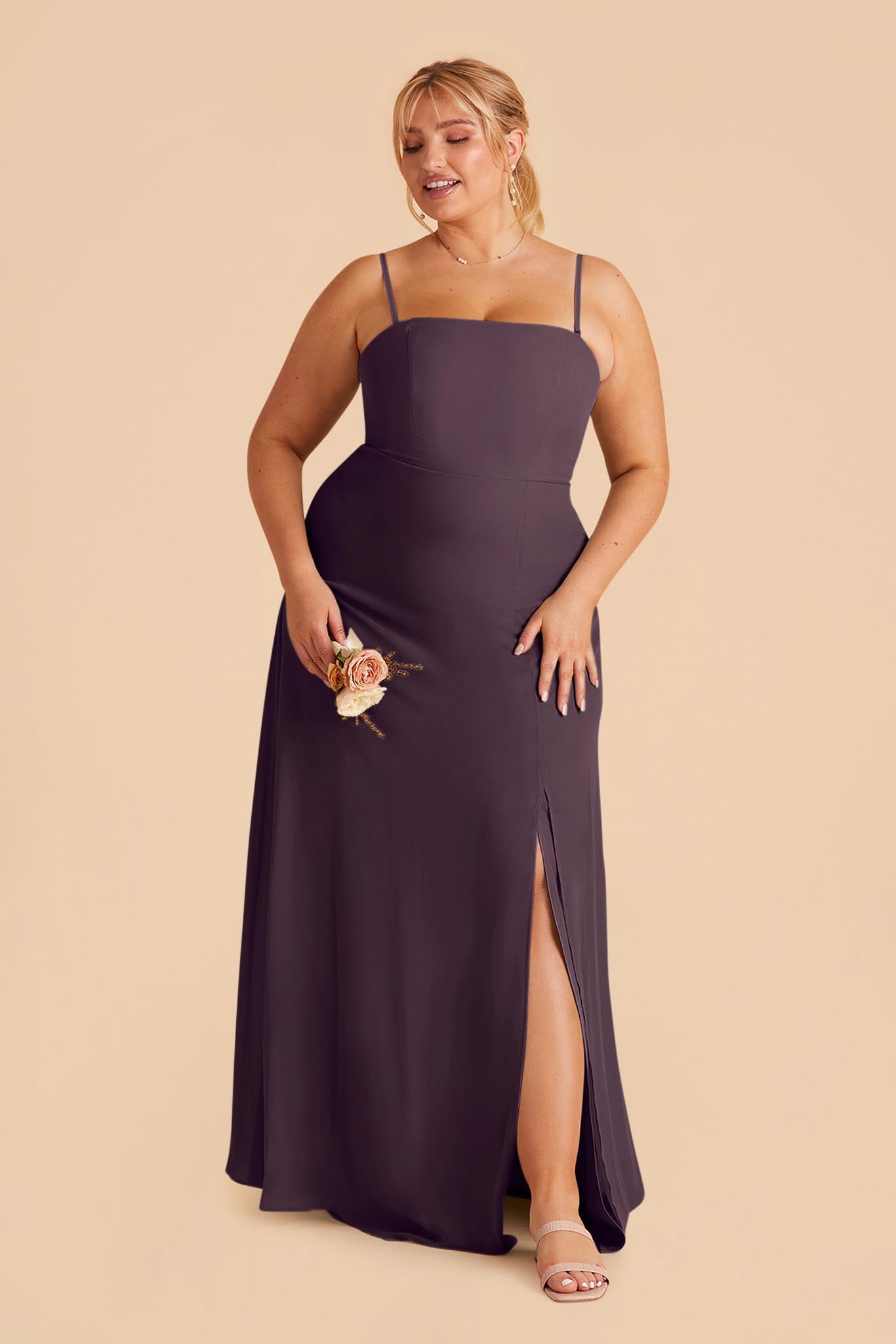 Plus Size Plum Bridesmaid Dresses