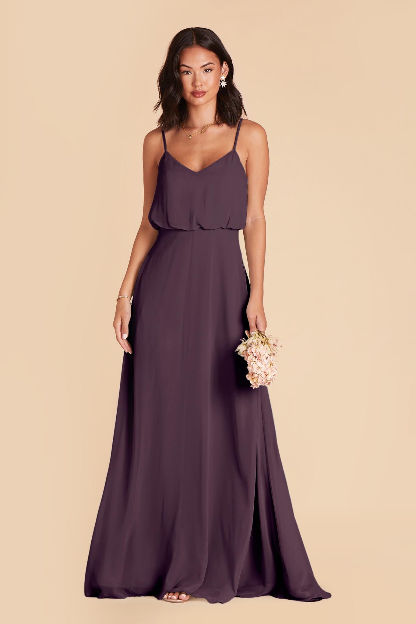 Plum Gwennie Dress by Birdy Grey