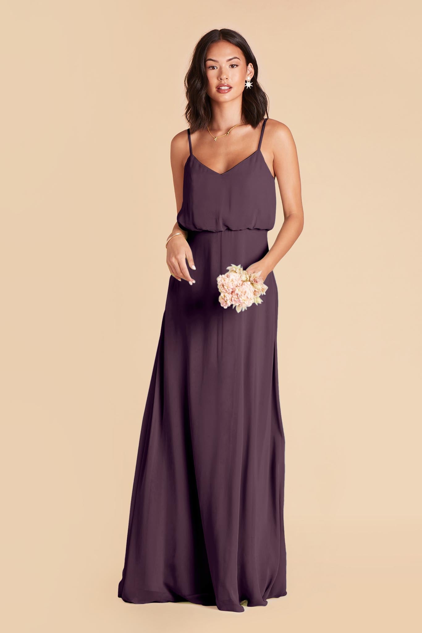 Plum Gwennie Dress by Birdy Grey