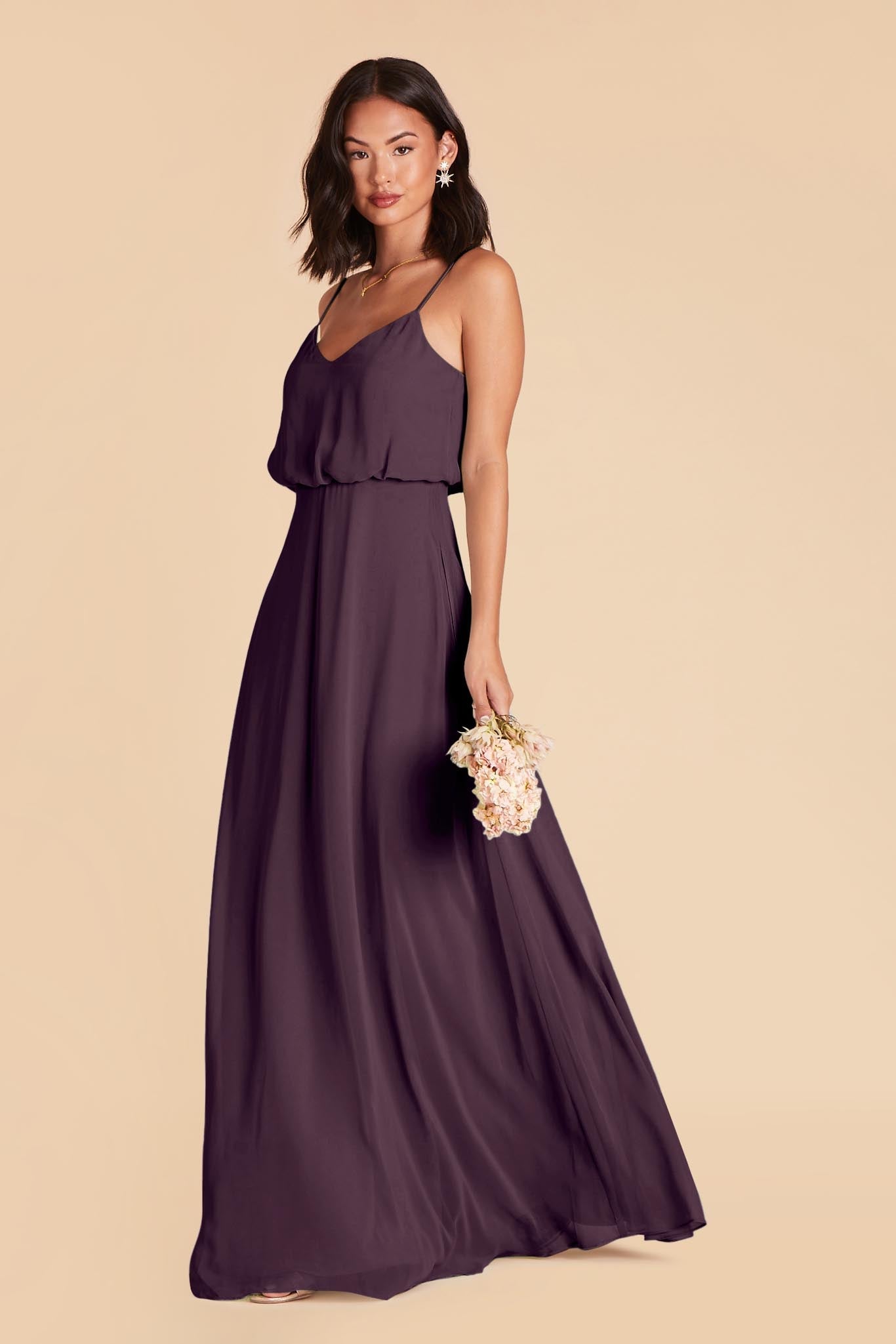 Plum Gwennie Dress by Birdy Grey