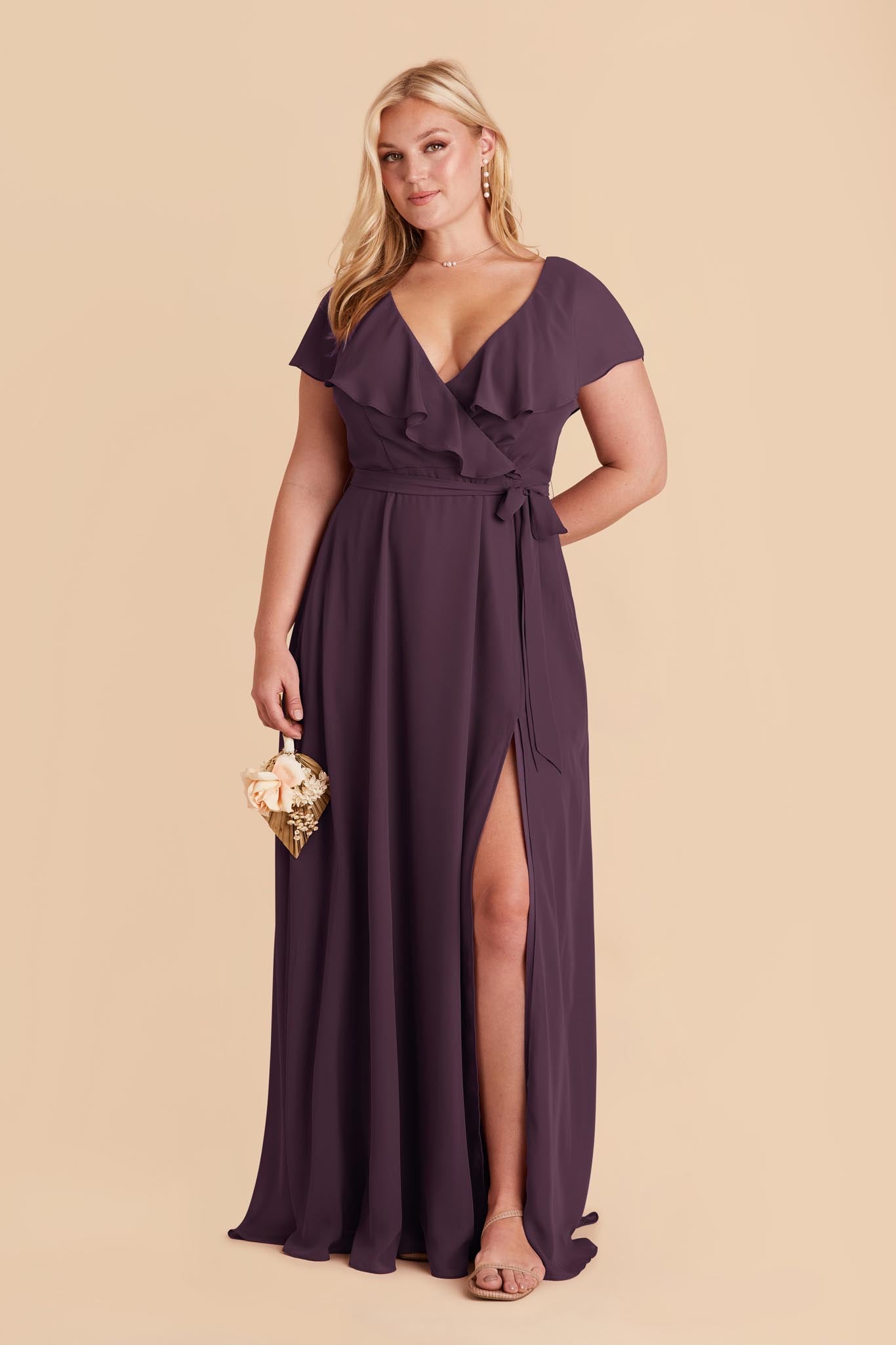 Plus Size Plum Bridesmaid Dresses