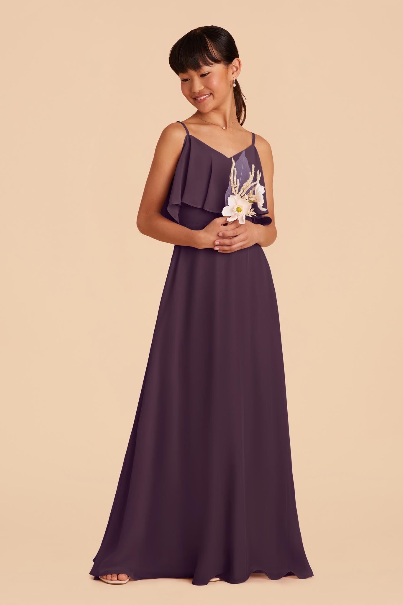 Purple Junior Bridesmaid Dresses