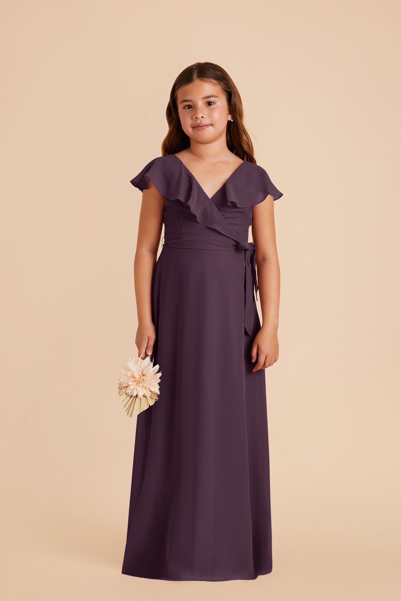 Plum junior bridesmaid dresses store